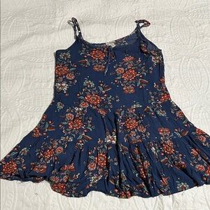 Floral WILD MOSS dress